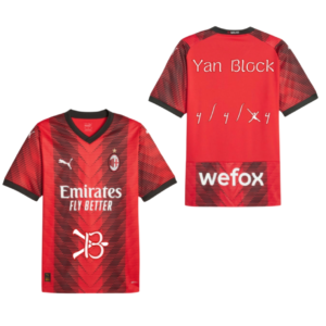 Camiseta Ac Milan X Yan Block