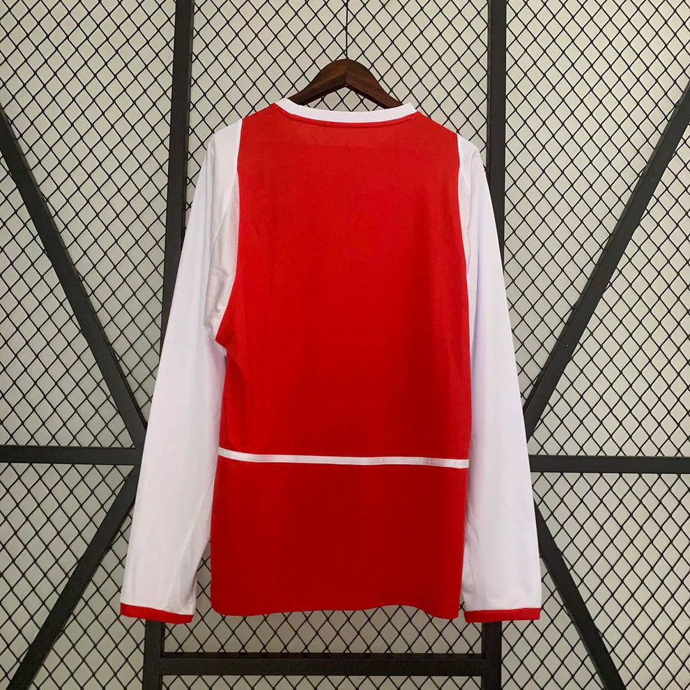 Camiseta Arsenal 2003/04 Local Manga Larga