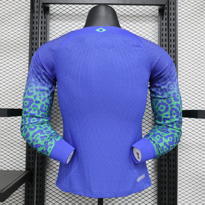 Camiseta Brasil 2025 Visitante Manga Larga