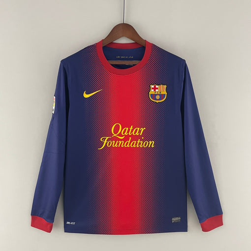 Camiseta FC Barcelona 2012/13 Local Manga Larga