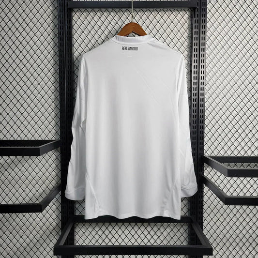 Camiseta Real Madrid 2010/11 Local Manga Larga