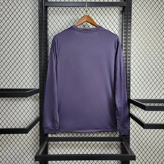 Camiseta Inglaterra 2024 Visitante Manga Larga