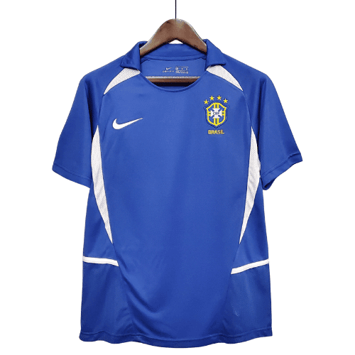 Camiseta Brasil 2002 Visitante