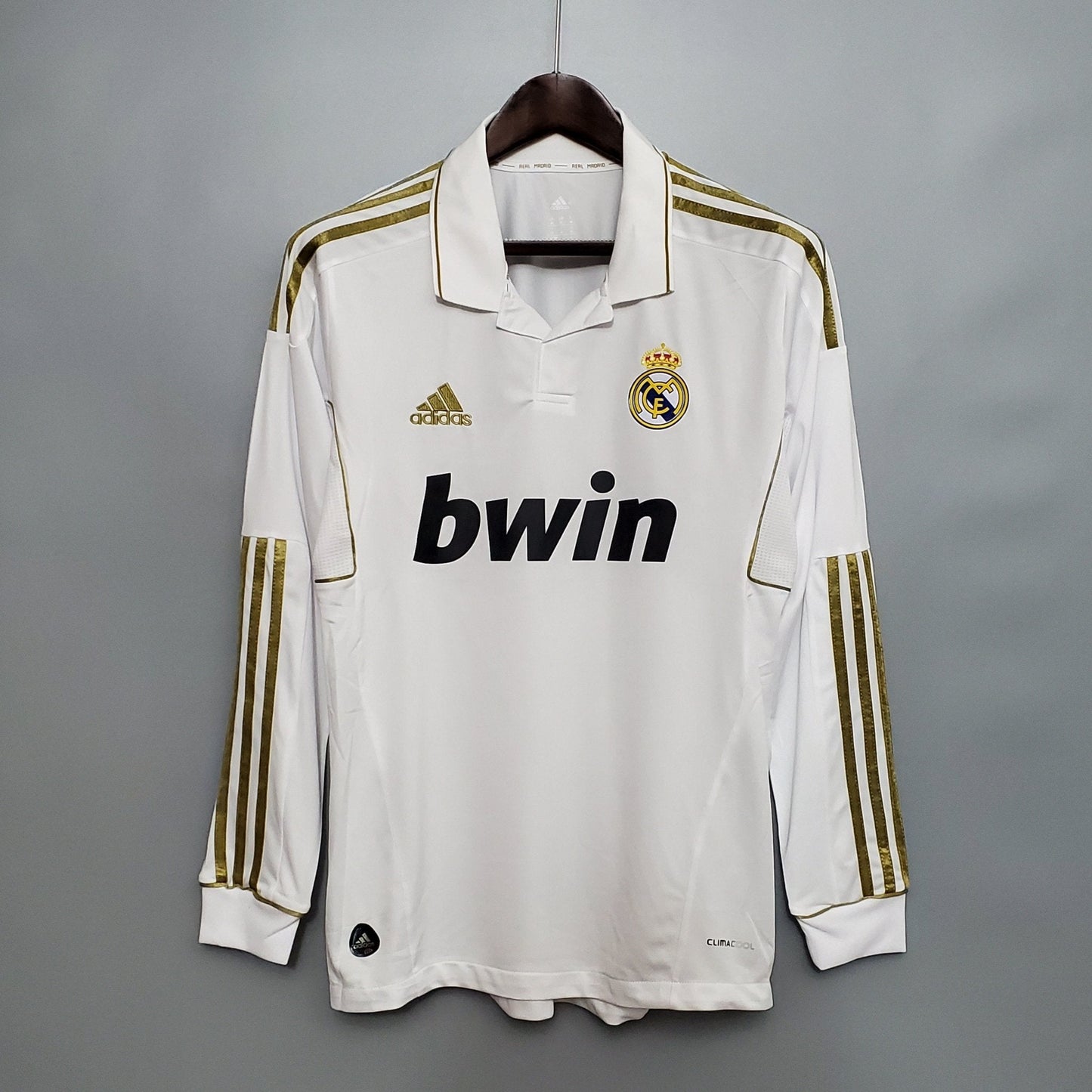 Camiseta Real Madrid 2010/11 Local Manga Larga