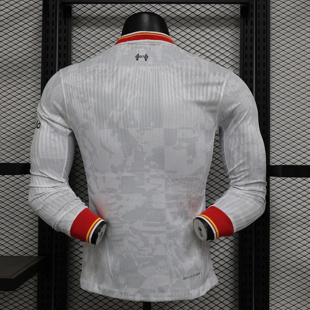 Camiseta Liverpool 2024/25 Visitante Manga Larga