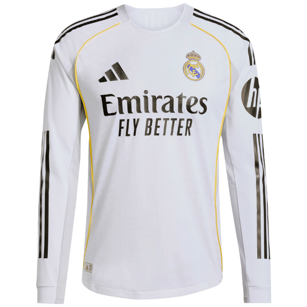 Camiseta Real Madrid 2025/26 Local Manga Larga