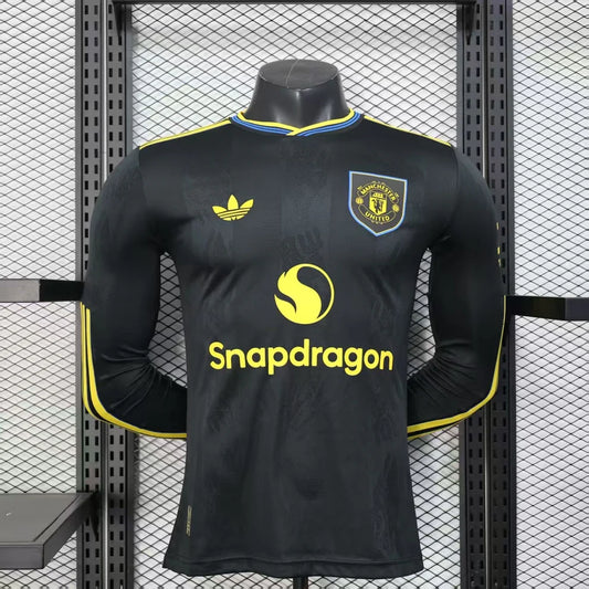 Camiseta Manchester United 2025/26 Alternativa Manga Larga