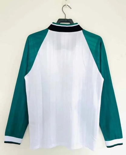 Camiseta Liverpool 1986/87 Visitante Manga Larga