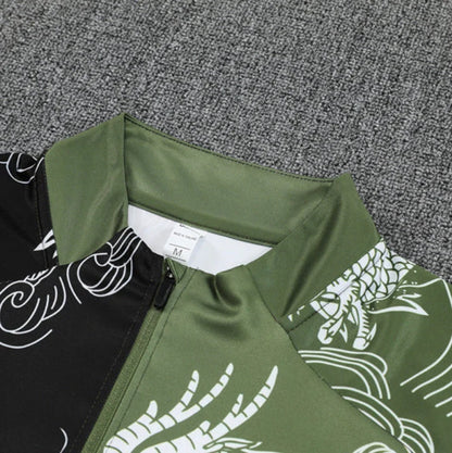 Chandal Real Madrid Dragones Verdes y Negros