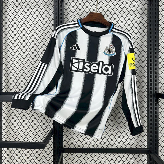 Camiseta New Castle 2025/26 Local Manga Larga
