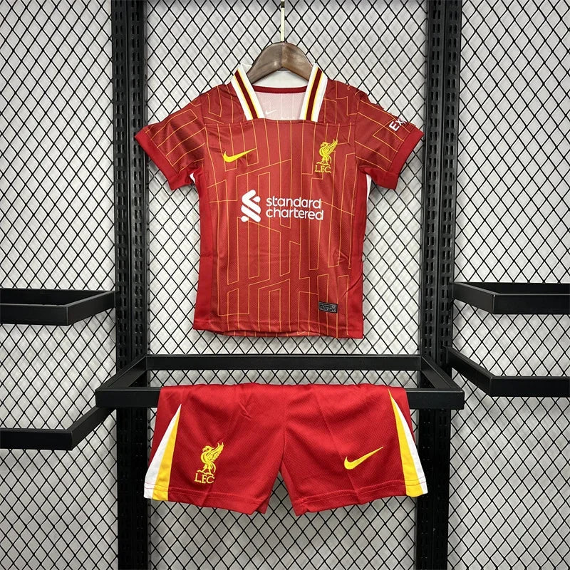 Conjunto Niños Liverpool 2024/25 Local