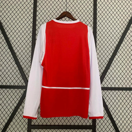 Camiseta Arsenal 2003/04 Local Manga Larga