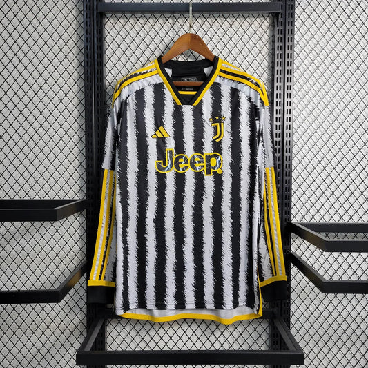 Camiseta Juventus 2023/24 Local Manga Larga