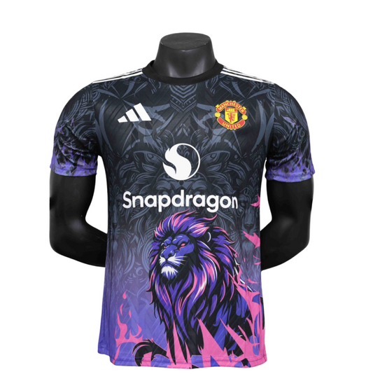 Camiseta Manchester United Edicion Especial Leon Morado
