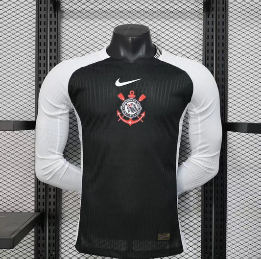 Camiseta Corinthians 2025/26 Local Manga Larga
