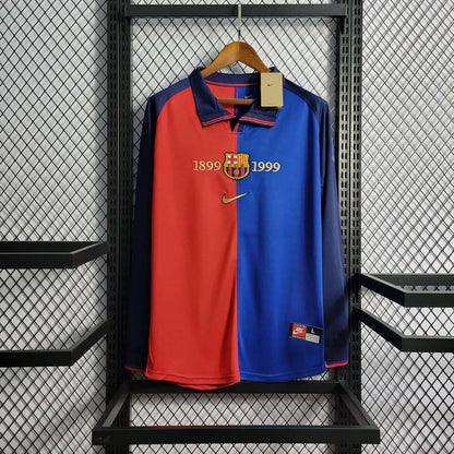 Camiseta FC Barcelona 100 Aniversario Local Manga Larga