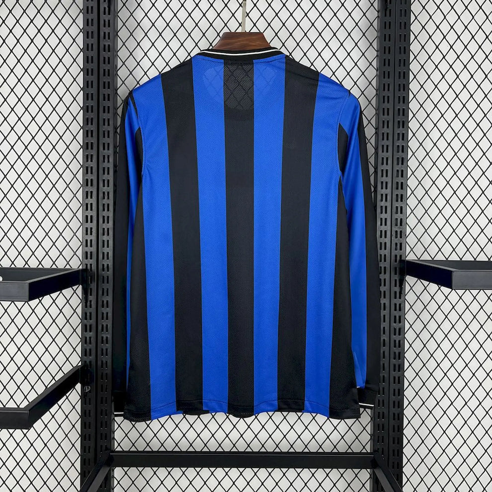 Camiseta Inter Milan 2009/10 Alternativa Manga Larga