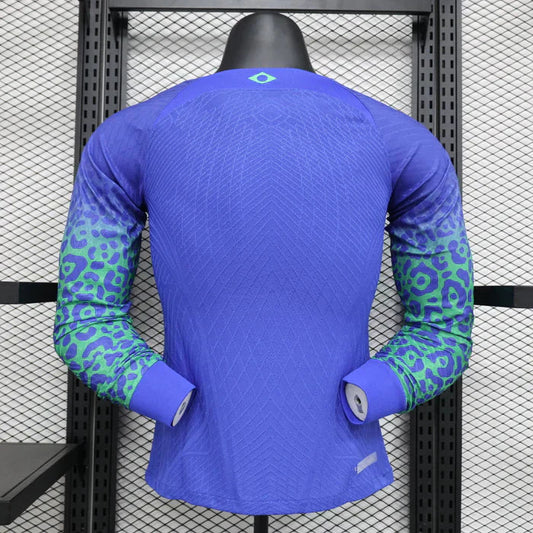 Camiseta Brasil 2025 Visitante Manga Larga