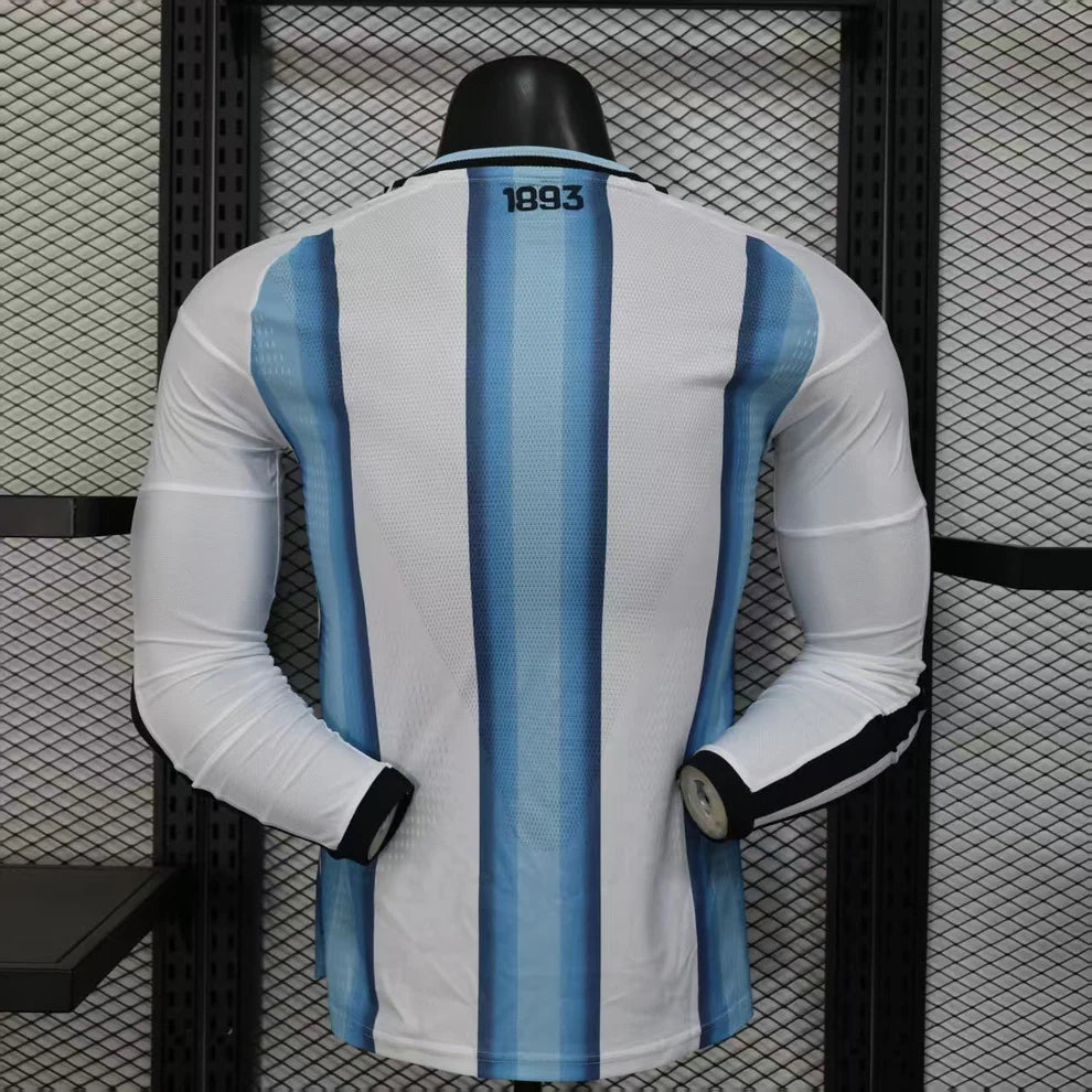 Camiseta Argentina 2025 Local Manga Larga