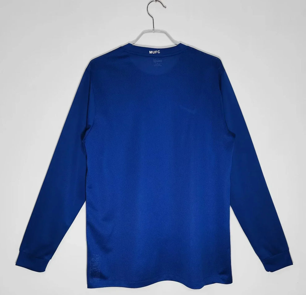 Camiseta Manchester United 2008/09 Visitante Manga Larga