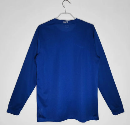 Camiseta Manchester United 2008/09 Visitante Manga Larga