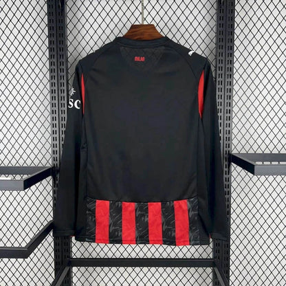 Camiseta Ac Milan 2025/26 Local Manga Larga
