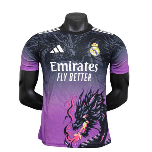 Camiseta Real Madrid Edicion Especial Dragon Morado