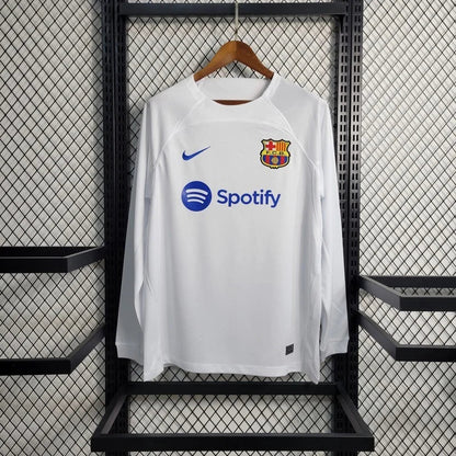 Camiseta FC Barcelona 2023/24 Visitante Manga Larga