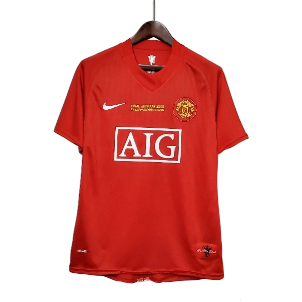 Camiseta Manchester United 2007/08 Local