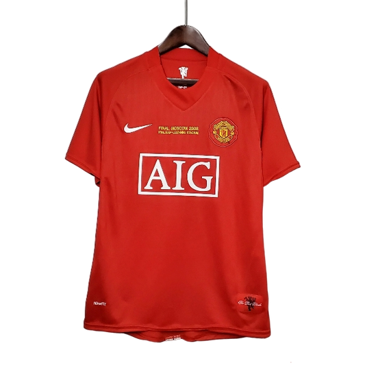 Camiseta Manchester United 2007/08 Local