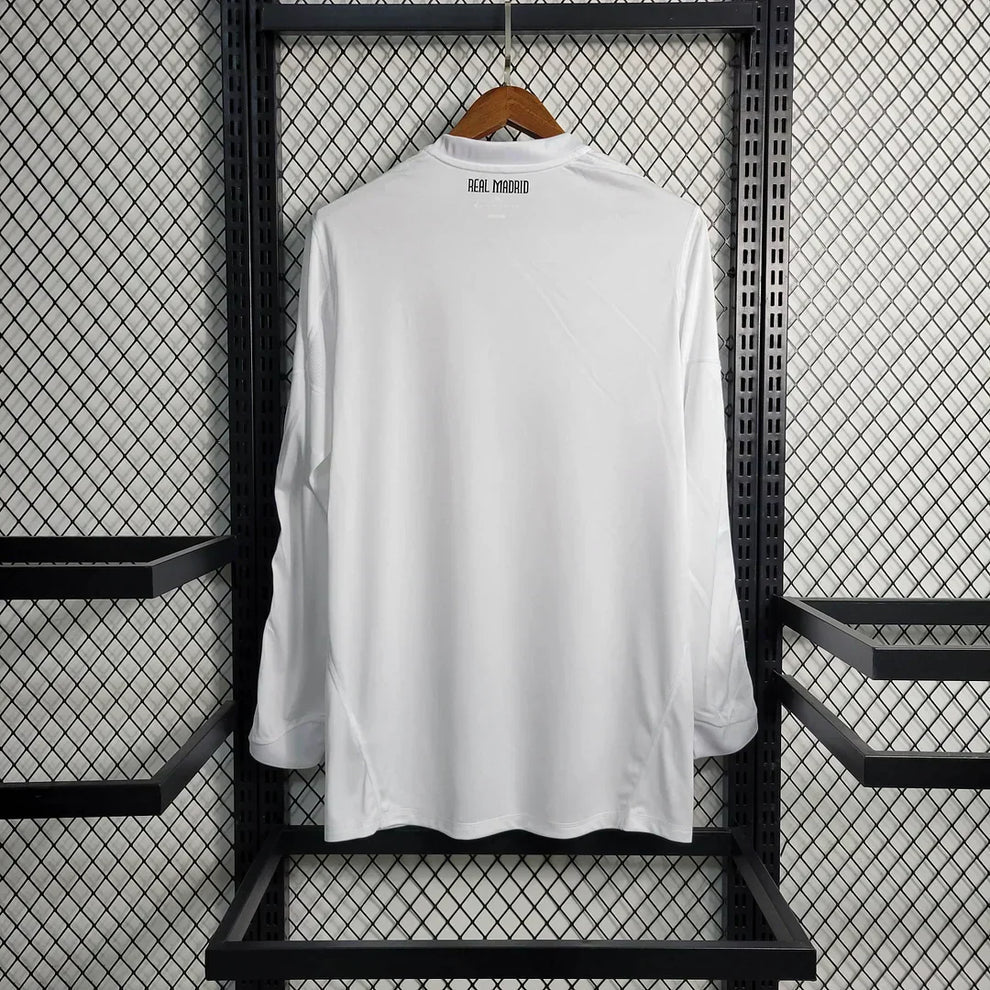 Camiseta Real Madrid 2010/11 Local Manga Larga