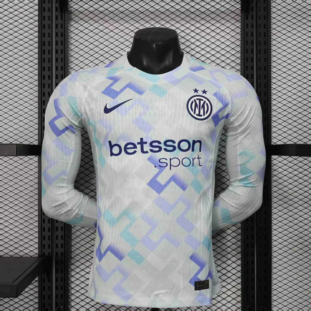 Camiseta Inter Milan 2025/26 Visitante Manga Larga