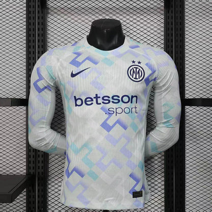 Camiseta Inter Milan 2025/26 Visitante Manga Larga