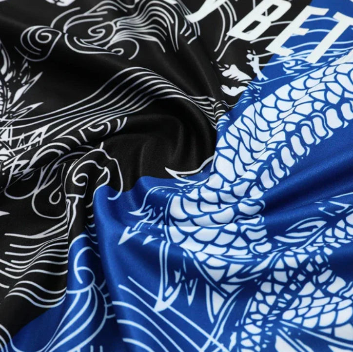 Chandal Real Madrid Dragones Azules y Negros