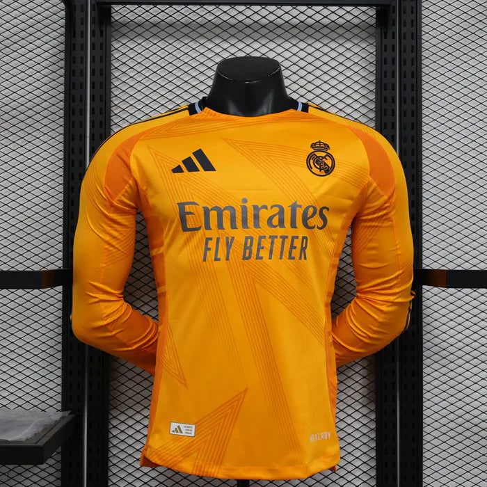 Camiseta Real Madrid 2024/25 Visitante Manga Larga