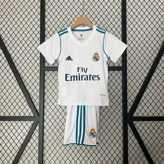 Conjunto Niños Real Madrid 2017/18 Local