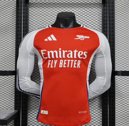 Camiseta Arsenal 2024/25 Local Manga Larga