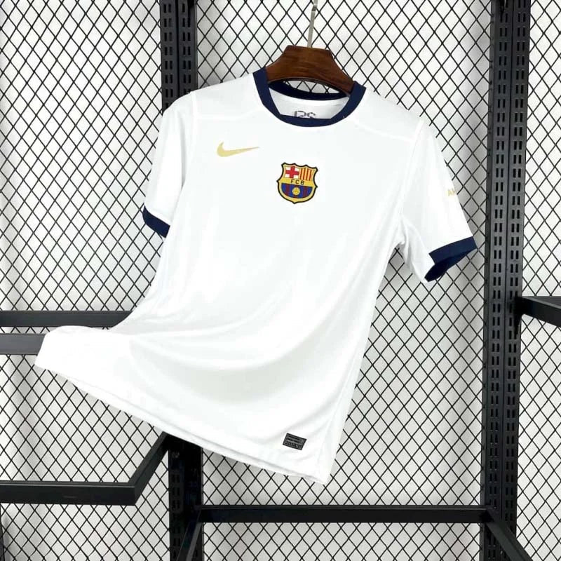 Camiseta Barcelona "Realeza Blanca" Edicion Especial