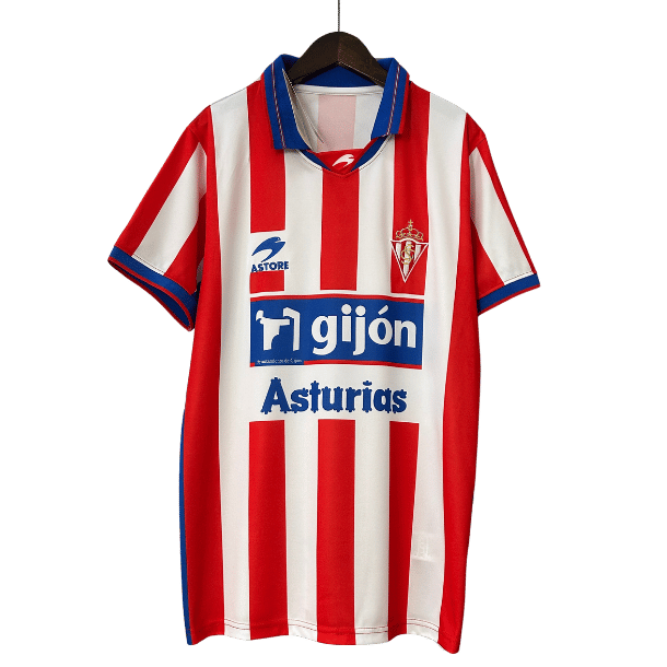 Camiseta Sporting De Gijón  2001-2002 Local