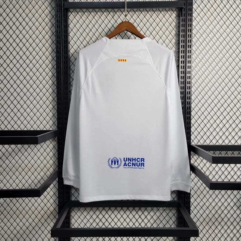 Camiseta FC Barcelona 2023/24 Visitante Manga Larga