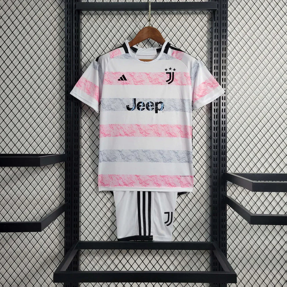 Conjunto Niños Juventus 2023/24 Visitante