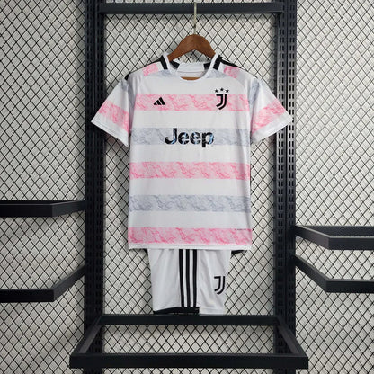 Conjunto Niños Juventus 2023/24 Visitante