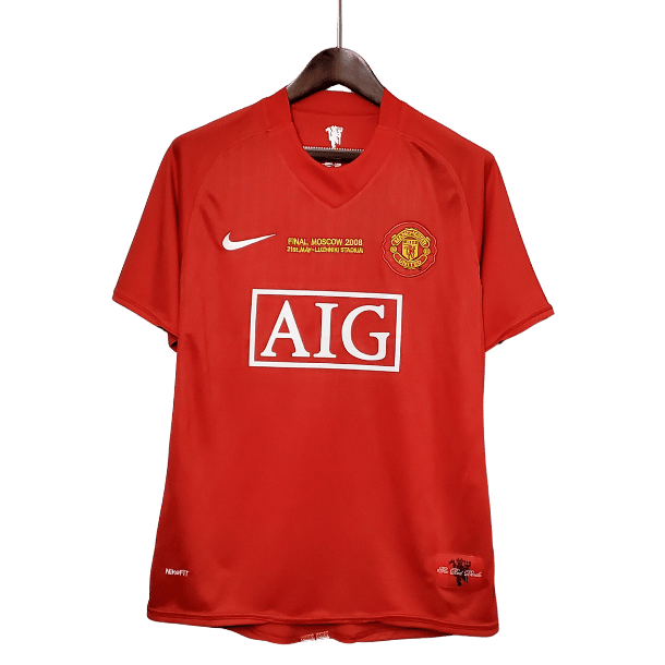 Camiseta Manchester United 2007-08 Local
