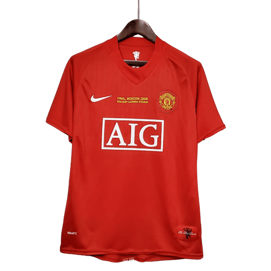 Camiseta Manchester United 2007-08 Local