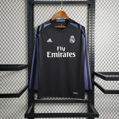 Camiseta Real Madrid 2015/16 Visitante Manga Larga