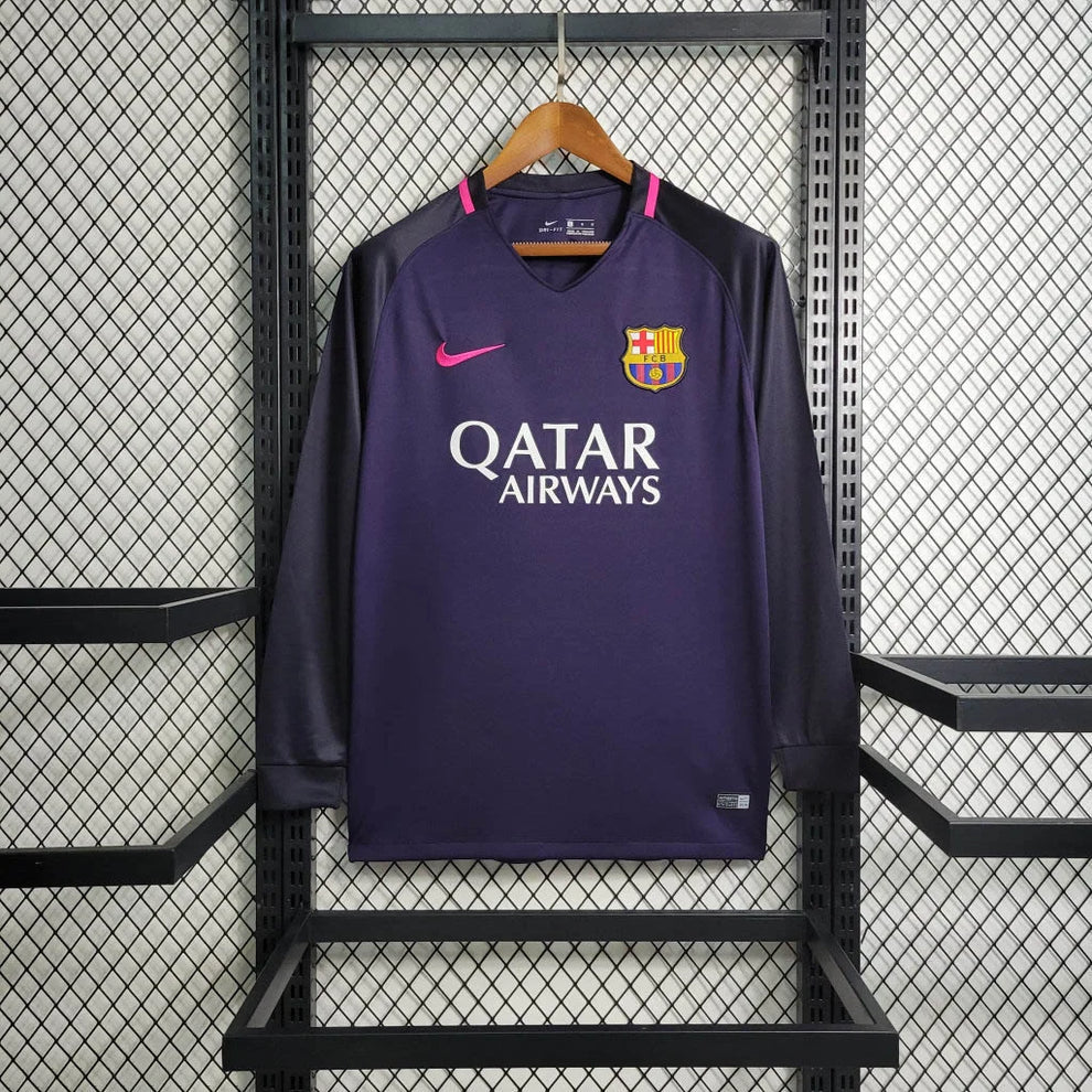 Camiseta FC Barcelona 2018/19 Visitante Manga Larga