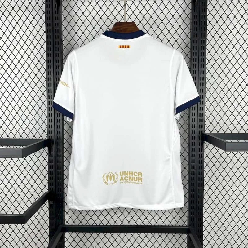 Camiseta Barcelona "Realeza Blanca" Edicion Especial