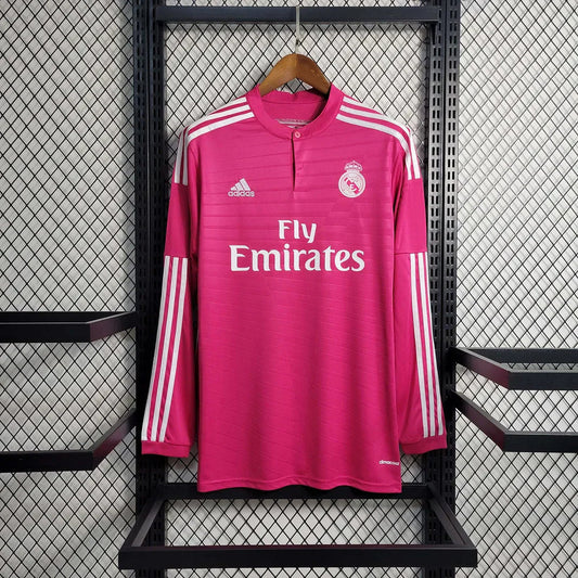 Camiseta Real Madrid 2014/15 Visitante Manga Larga