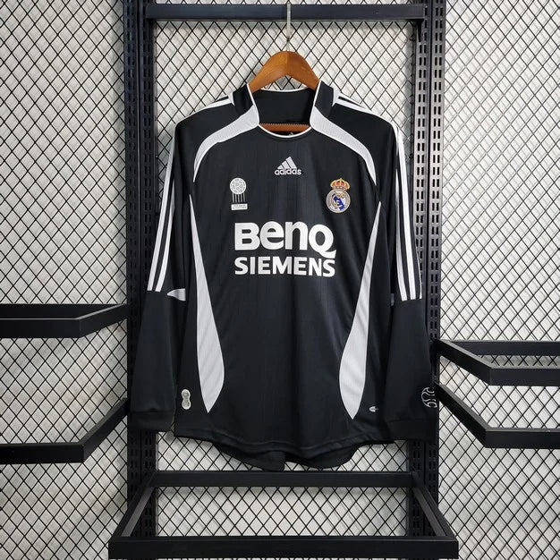 Camiseta Real Madrid 2003/04 Visitante Manga Larga