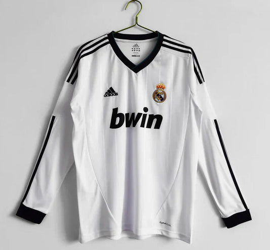 Camiseta Real Madrid 2010/11 Local Manga Larga